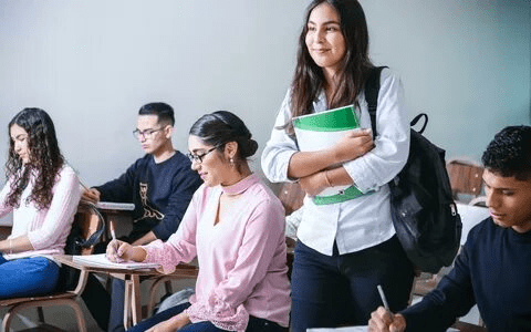 Students in Classroom